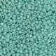 Glasperlen rocailles 11/0 (2mm) Harbour side blue
